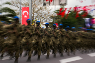 Στρατιωτική παρέλαση στην Τουρκία